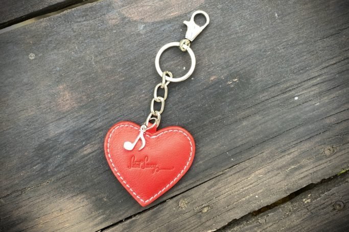 Saint Savoy Keychain “MUSIC LOVER” Red thumbnail 2