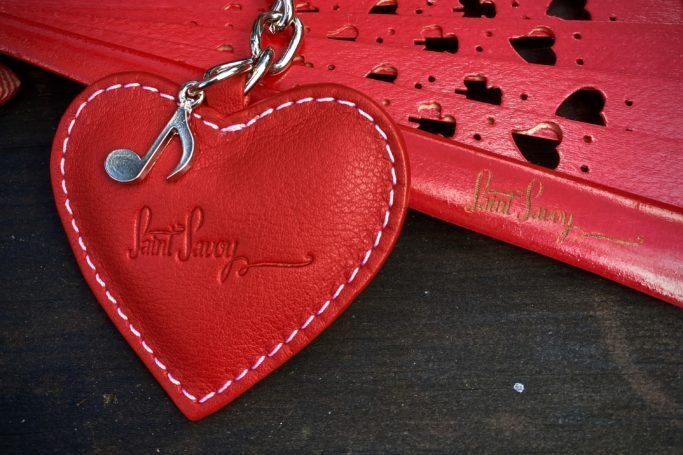 Saint Savoy Keychain “MUSIC LOVER” Red thumbnail 3