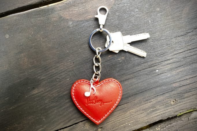 Saint Savoy Keychain “MUSIC LOVER” Red thumbnail 4