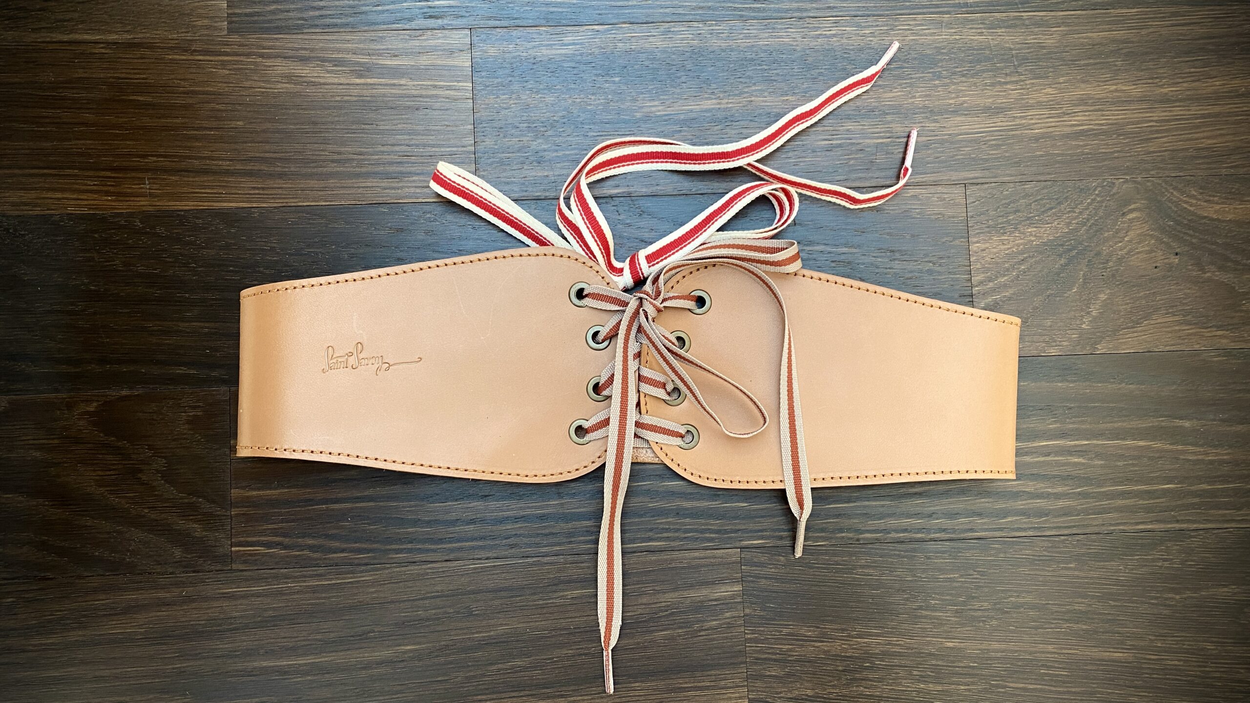 Saint Savoy Belt “CORSET” Toffee — 1/3