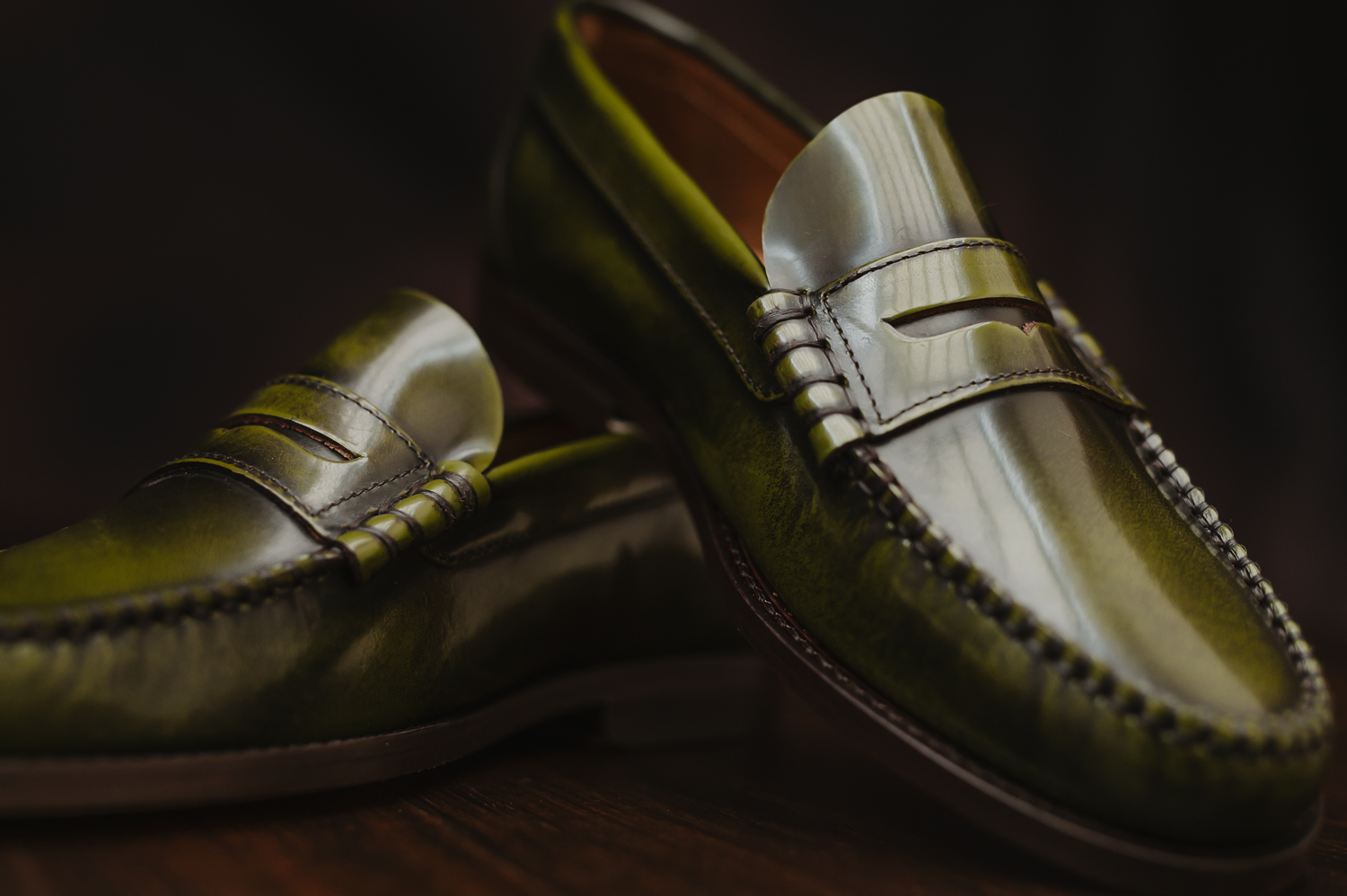 Saint Savoy PENNY LOAFER Moss thumbnail 5