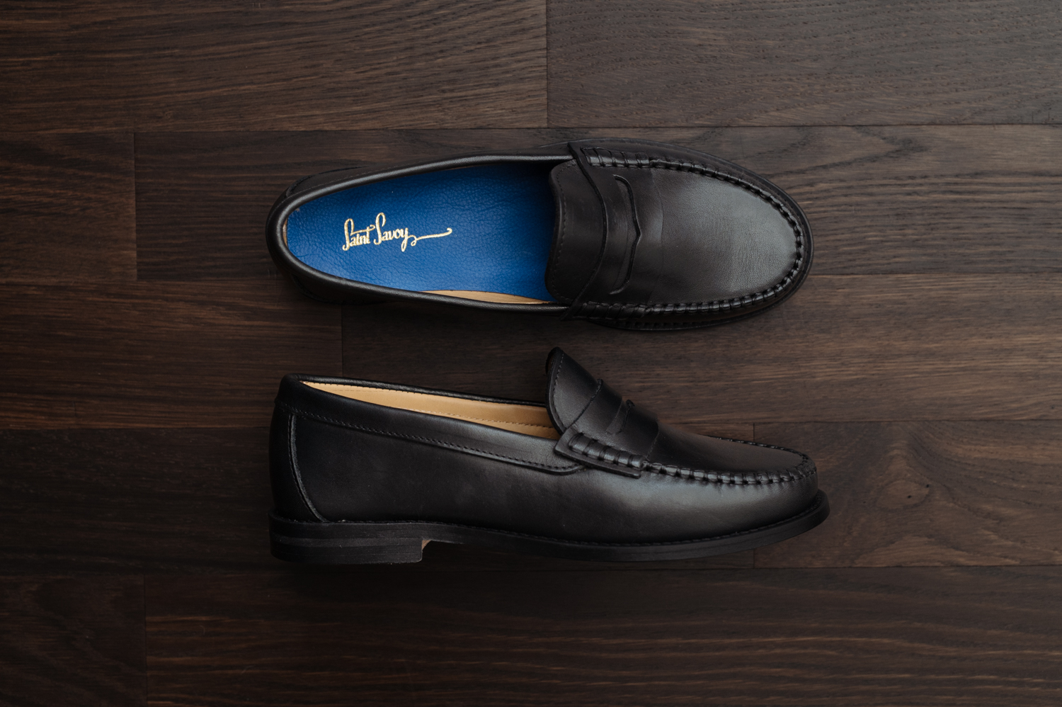 Saint Savoy SOFT LOAFER Jet Black thumbnail 5