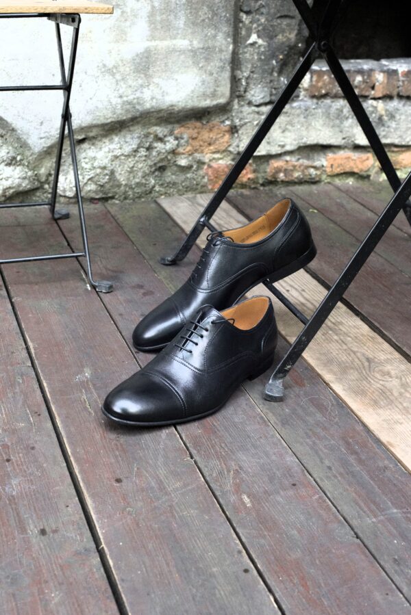 Swing It Shoes FRANKIE BLACK OXFORDS — 1/5