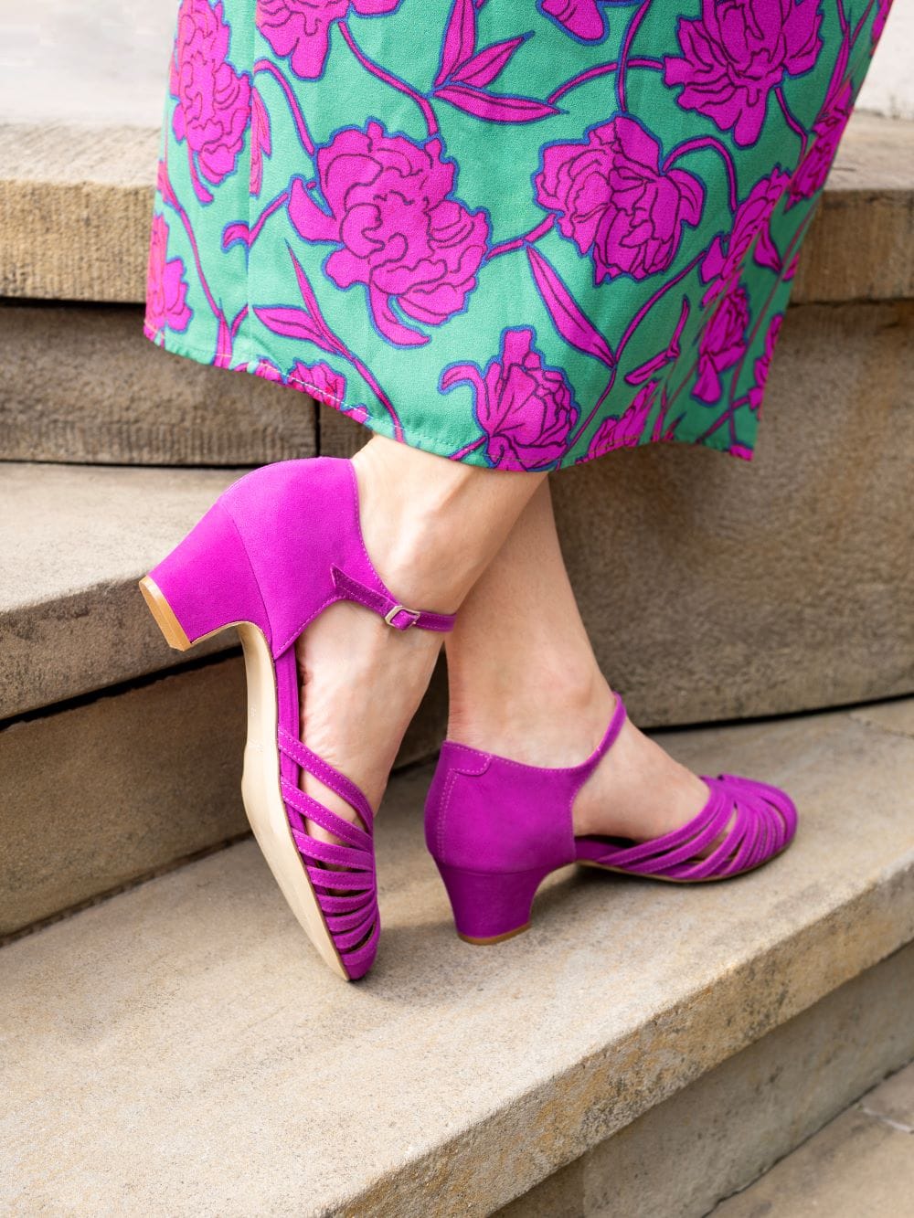 Swing It Shoes Ella Fucsia thumbnail 2