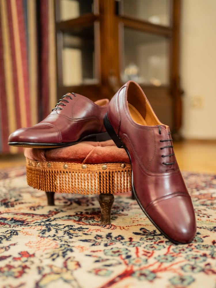 Swing It Shoes Frankie Claret Oxfords thumbnail 2