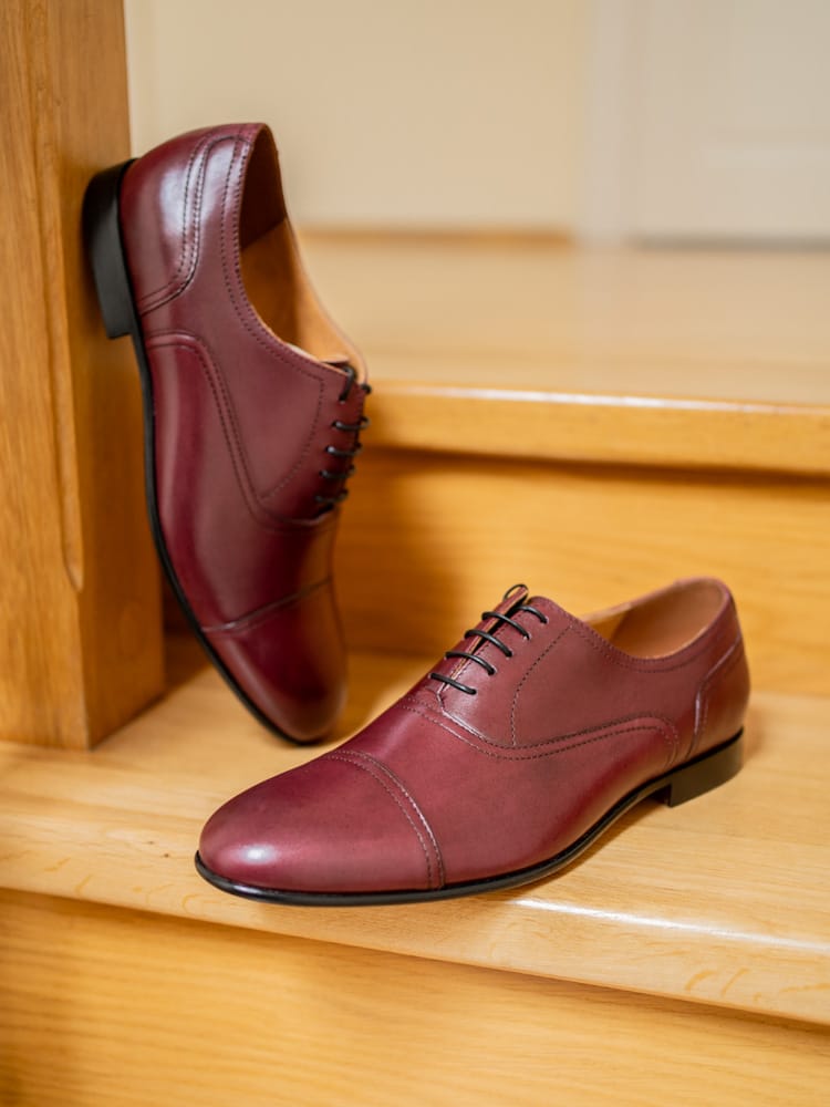 Swing It Shoes Frankie Claret Oxfords thumbnail 3