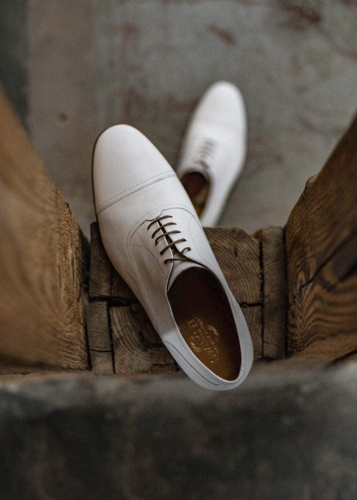 Swing It Shoes Frankie White Oxfords thumbnail 2