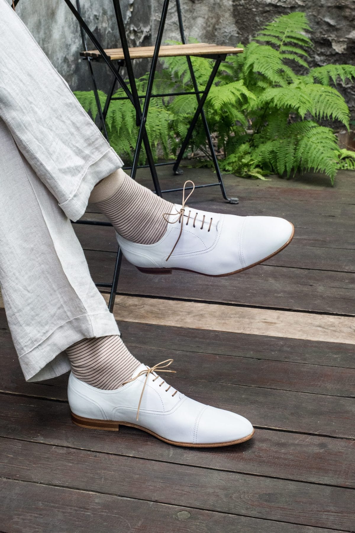Swing It Shoes Frankie White Oxfords thumbnail 5