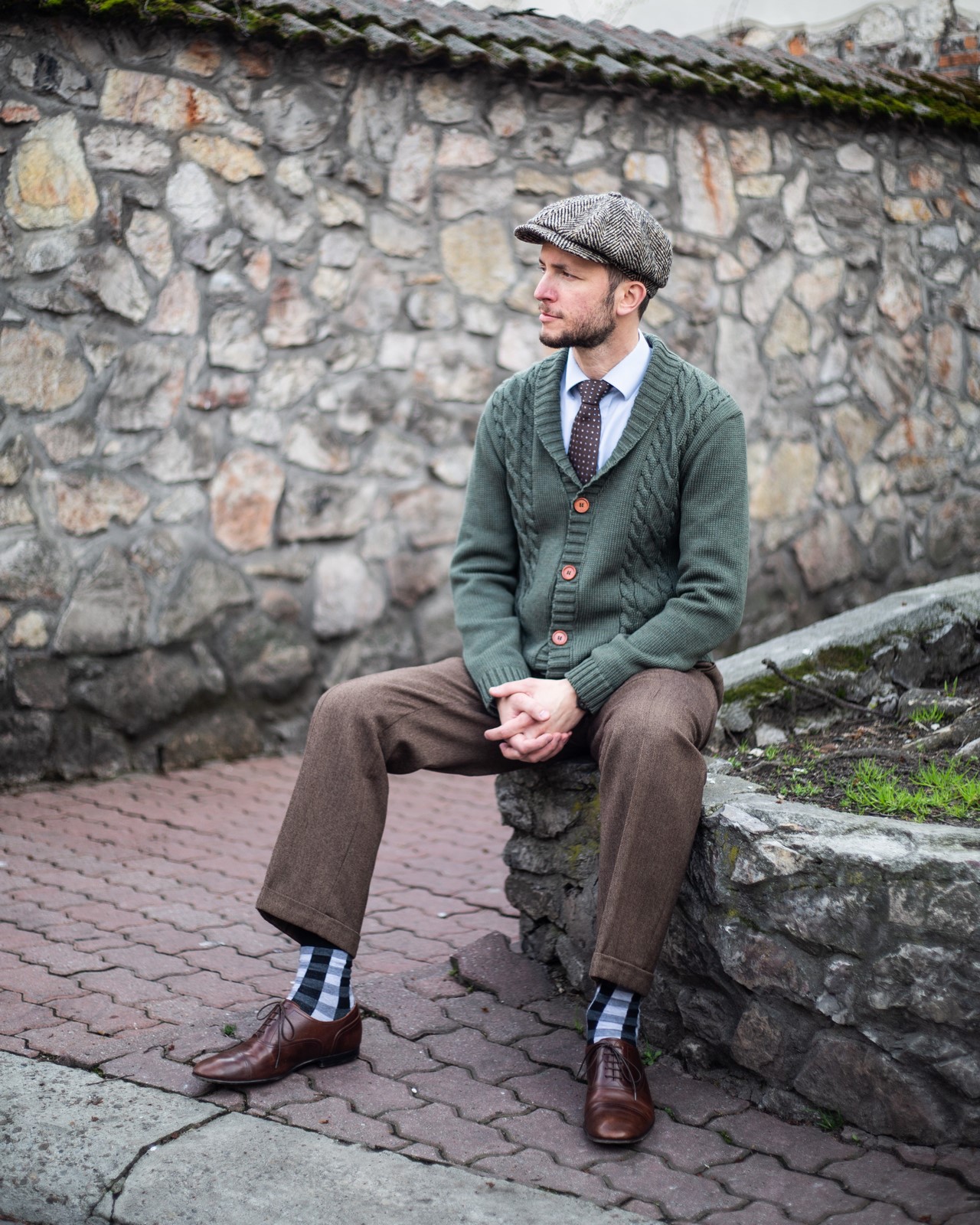 Swing It Shoes Merino Cardigan — 1/8