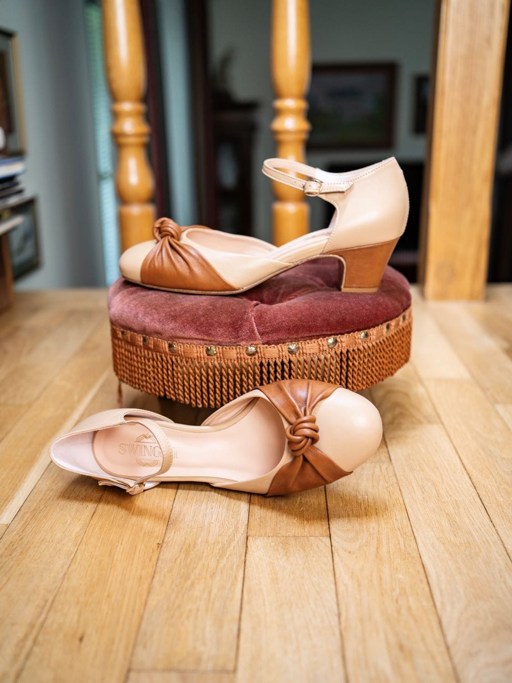 Swing It Shoes Scarlett Beige thumbnail 6
