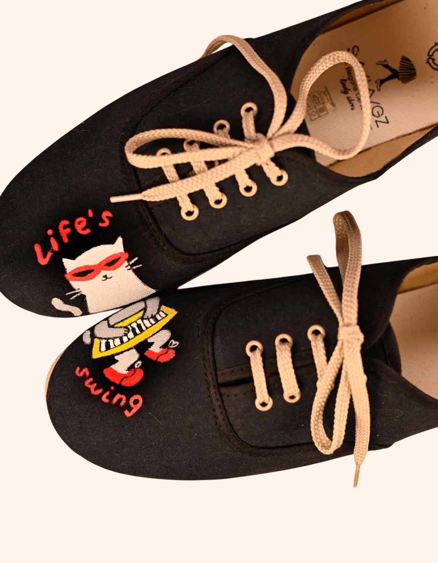Swingz ZAPATILLA DE BAILE FLY ARTY | GATO GEORGE — 1/2