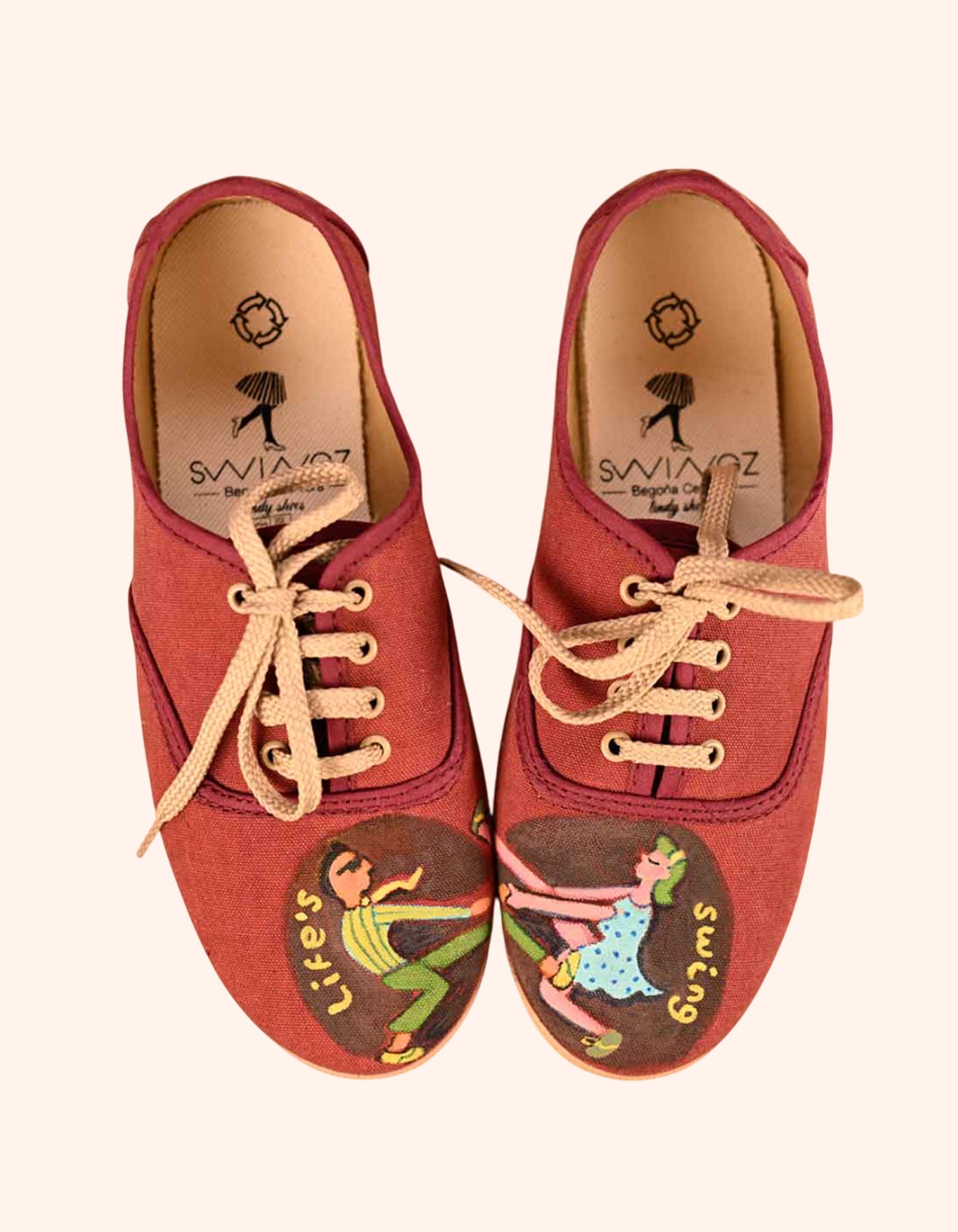 Swingz ZAPATILLA DE BAILE FLY ARTY | COUPLE — 1/3