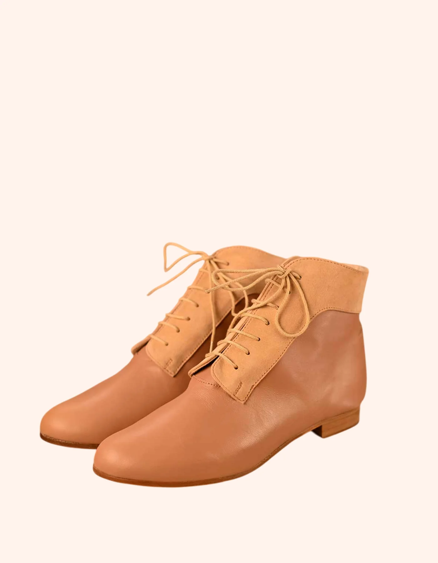 Swingz Women's Dance Booties | Beige Elegance
