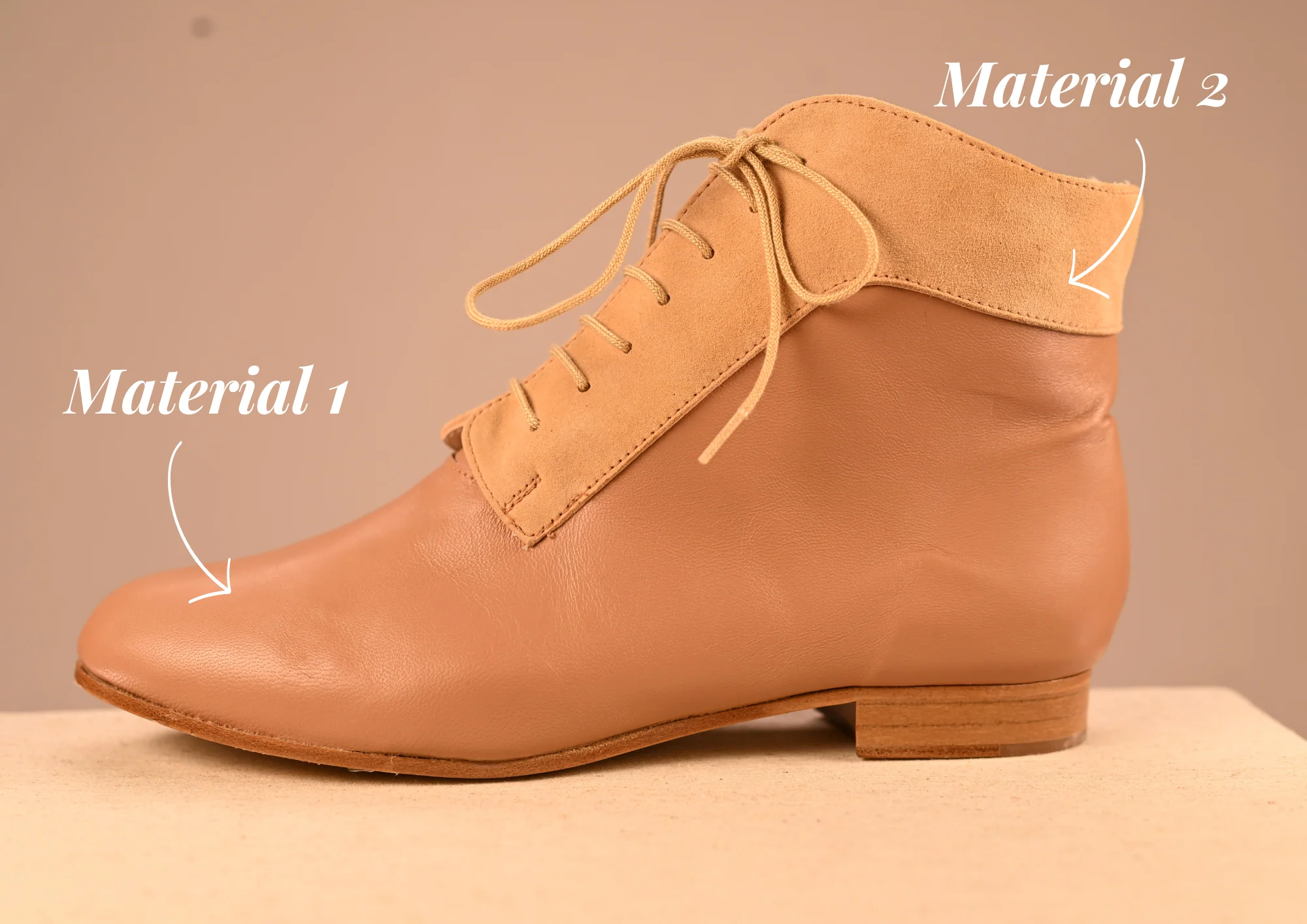 Swingz Women's Dance Booties | Beige Elegance thumbnail 3