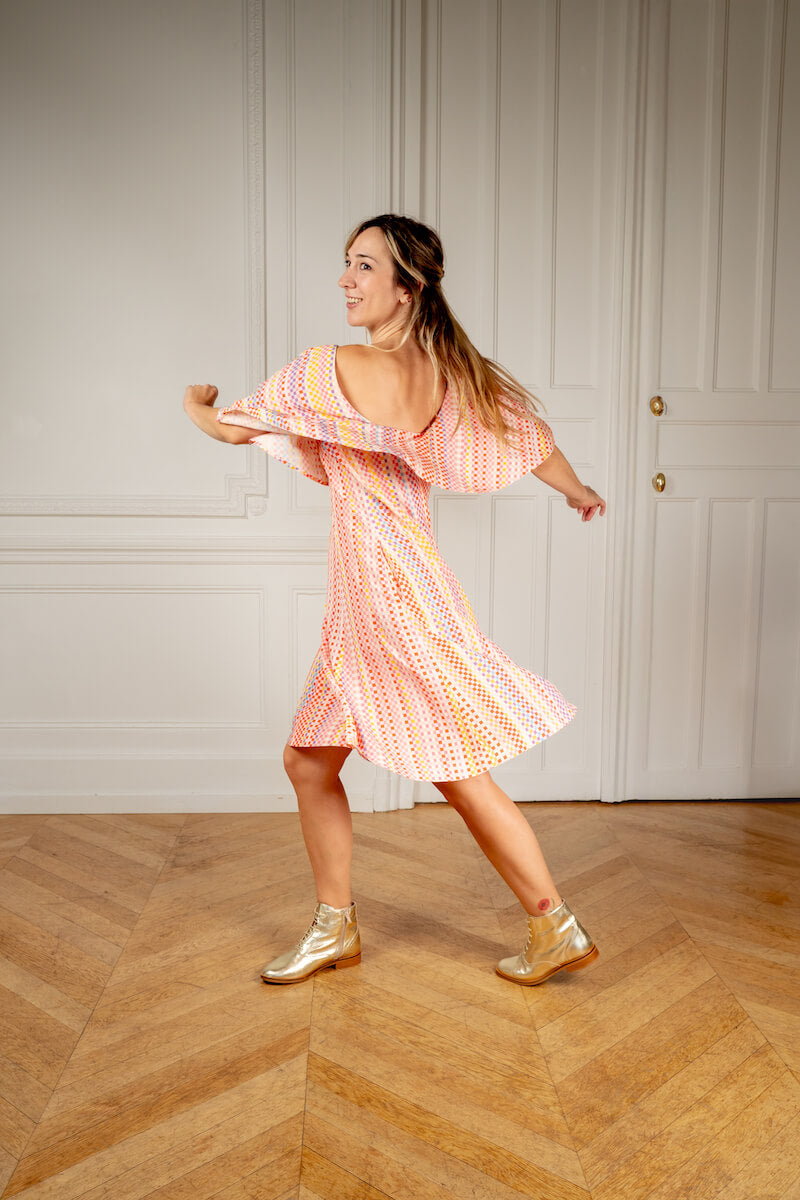 Swivells Suzanne - Bottines Dorées Vegan thumbnail 2