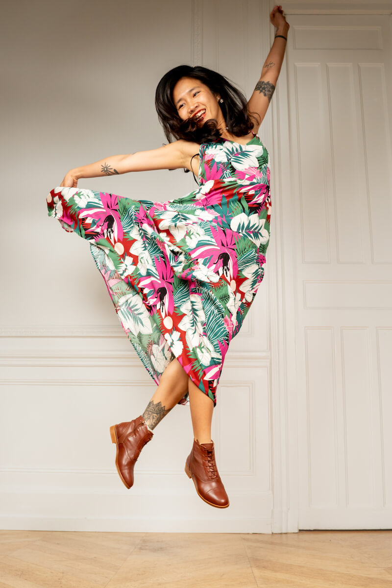 Swivells Mama Chestnut - Bottines Marron en Cuir thumbnail 6