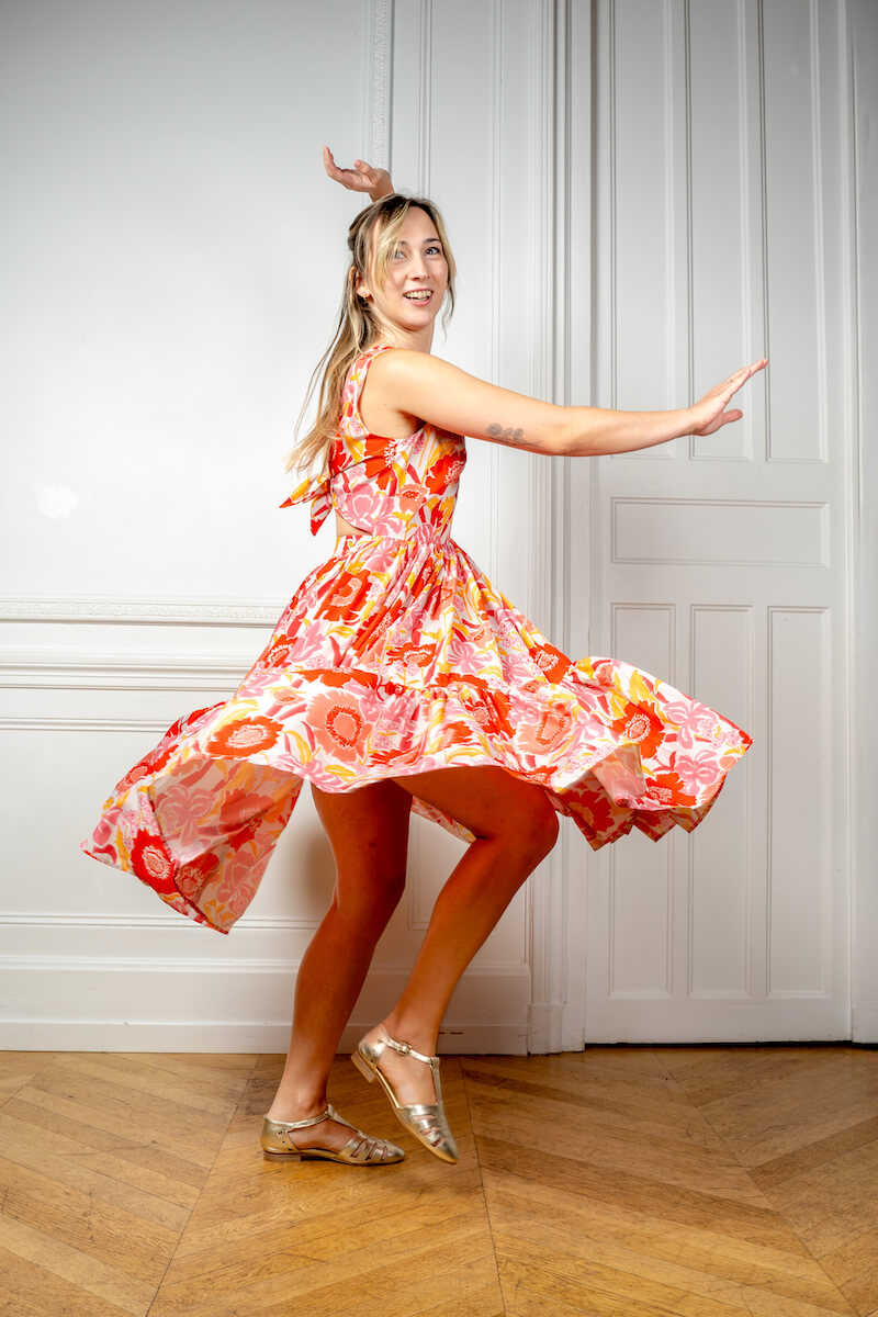 Swivells Kelly - Sandales Dorées en Cuir thumbnail 2